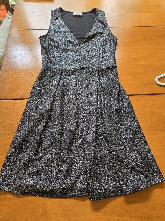 Everly Dresses & Skirts - Sparkle Black Evening Fit-and-Flare Dress